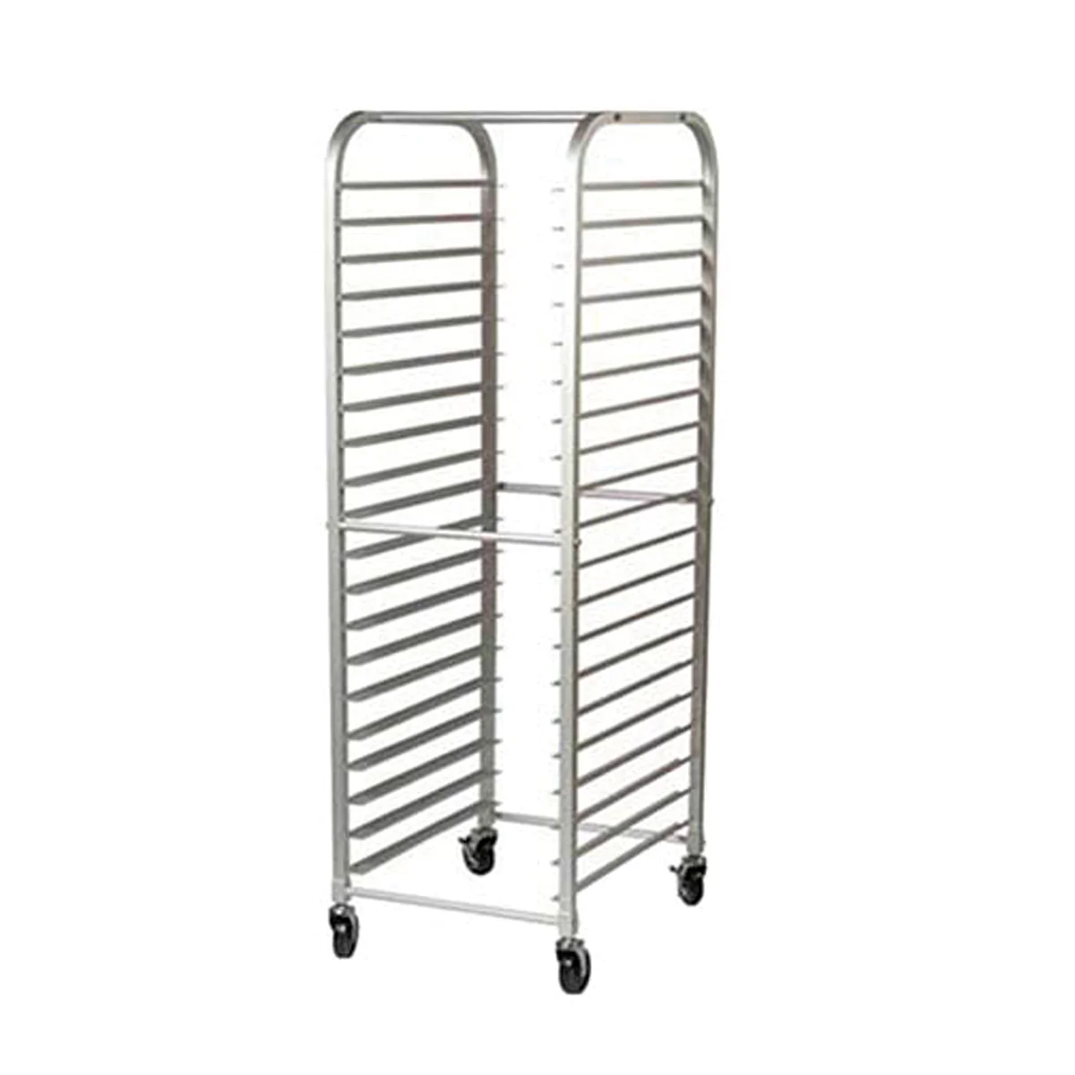 CARRO ESPIGUERO DE 20 CHAROLAS EN ALUMINIO