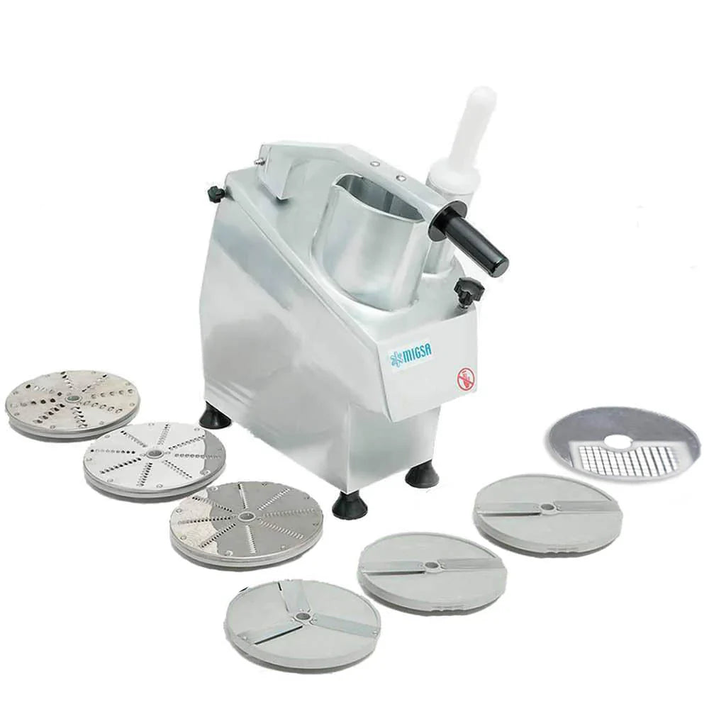 PROCESADOR DE VEGETALES DE 7 DISCOS