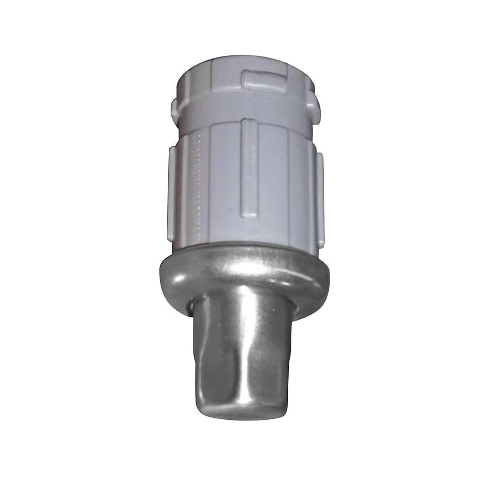 REGATÓN NIVELADOR DE PLÁSTICO Y ACERO INOXIDABLE