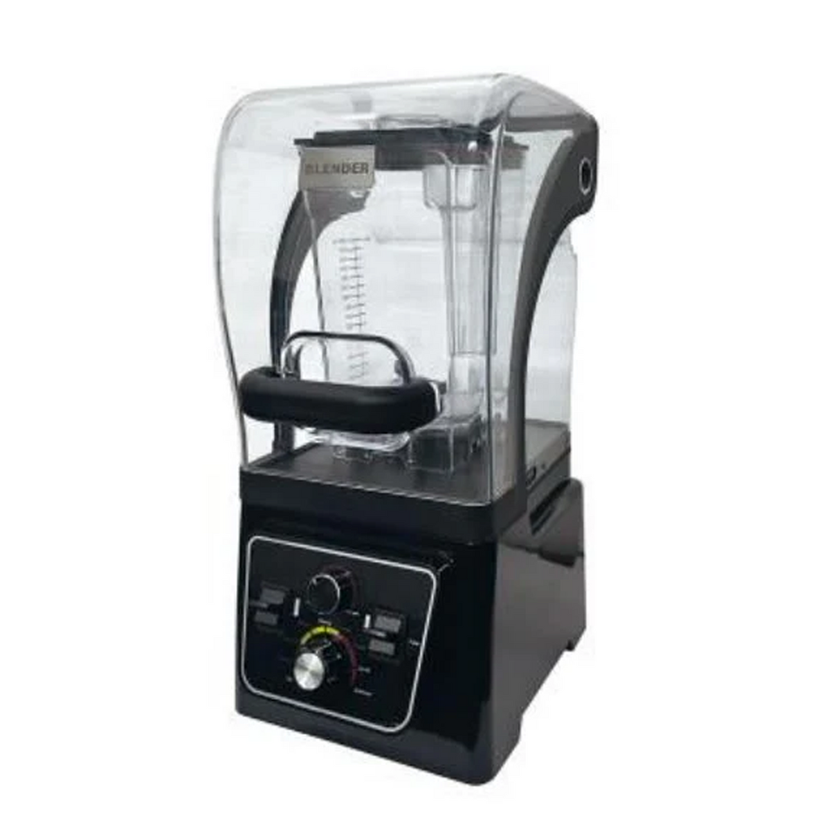 LICUADORA COMERCIAL DE 1.6 L CON CUBIERTA ANTIRUIDOS