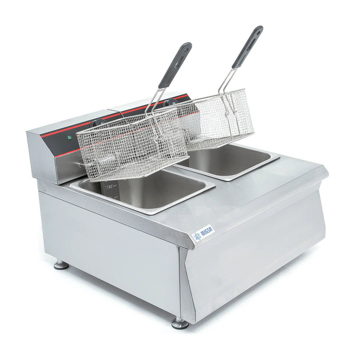 FREIDOR ELÉCTRICO DE 2 TINAS