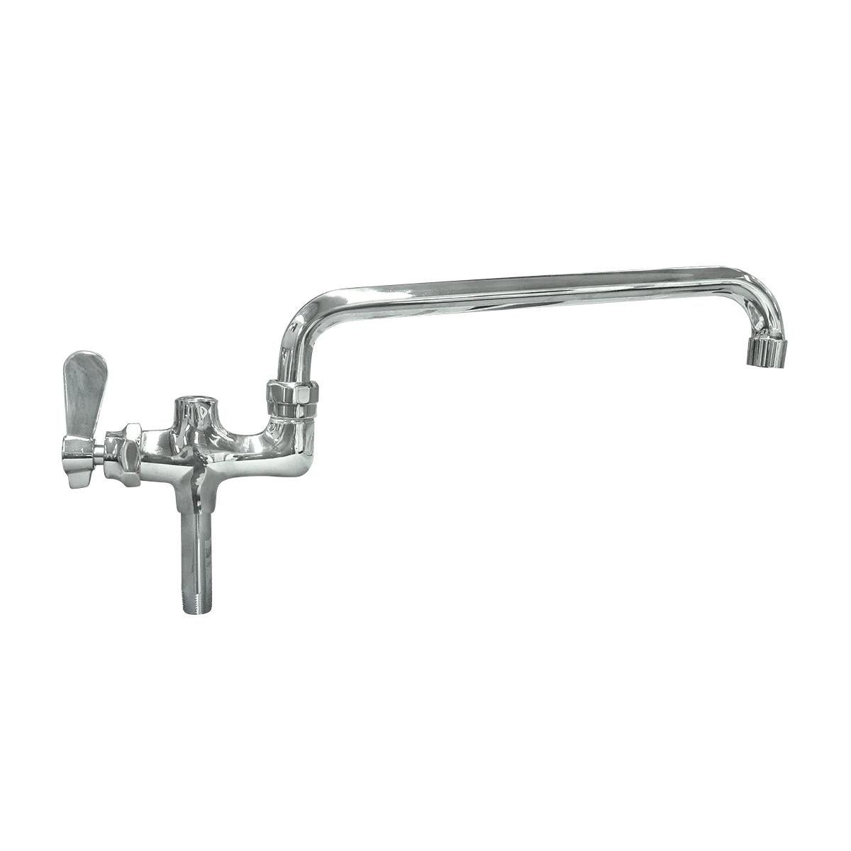 LLAVE MEZCLADORA DE 12” CUELLO DE GANSO, PARA MANGUERAS DE PRELAVADO