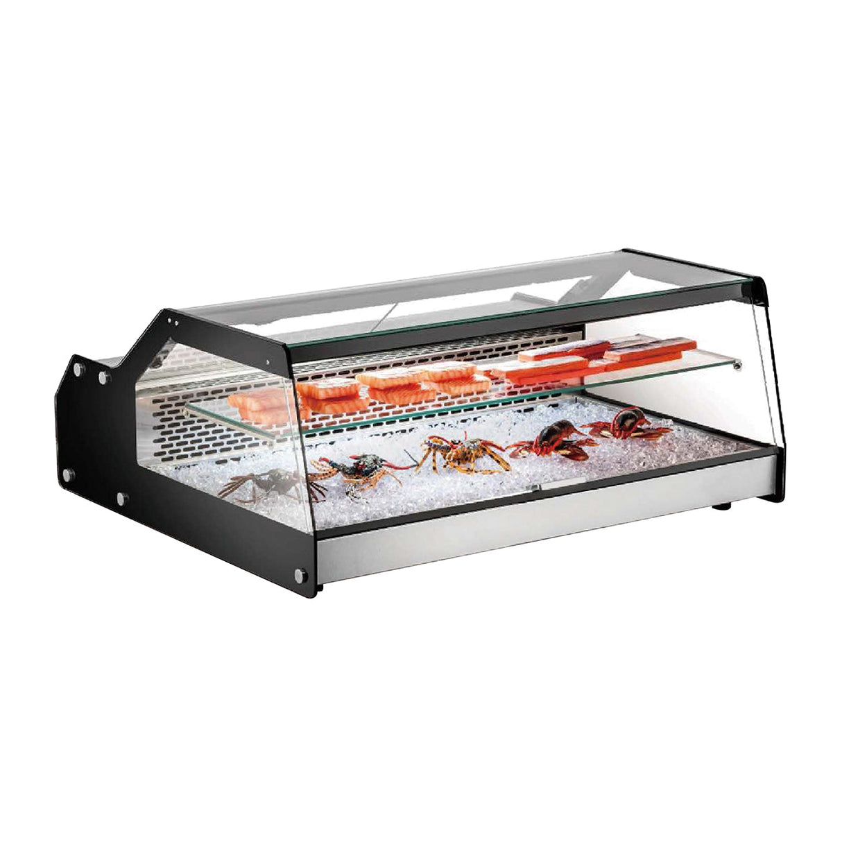 VITRINA REFRIGERADA CRISTAL RECTO