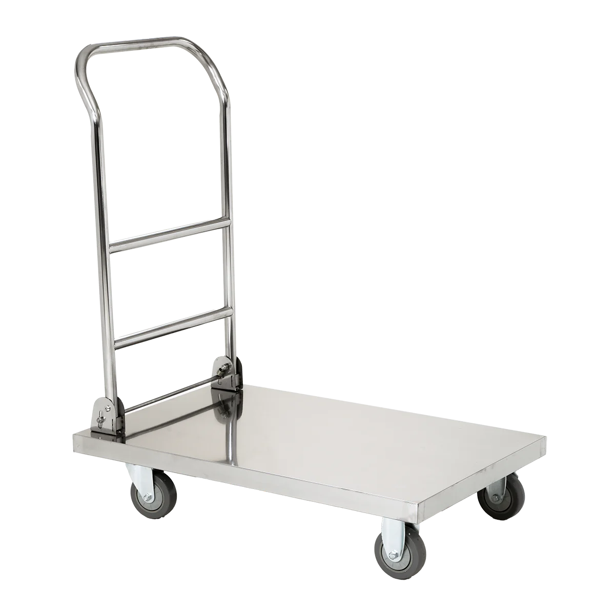 CARRO PLATAFORMA DE ACERO INOXIDABLE