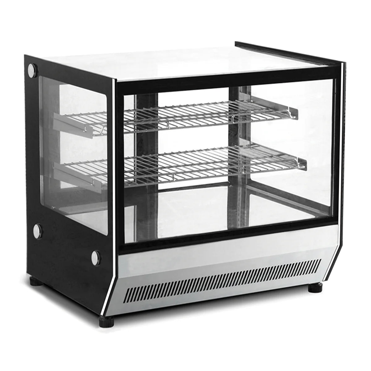 VITRINA REFRIGERADA SOBRE MOSTRADOR CRISTAL RECTO DE 90 CM DE FRENTE
