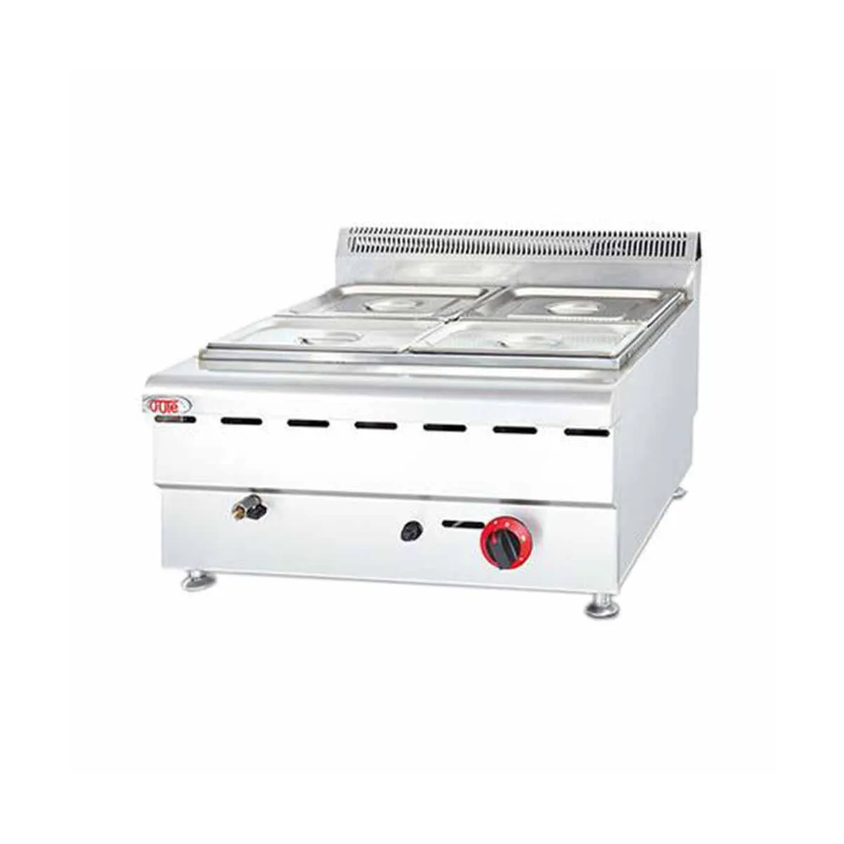 BAÑO MARÍA MODULAR DE 4 TINAS A GAS