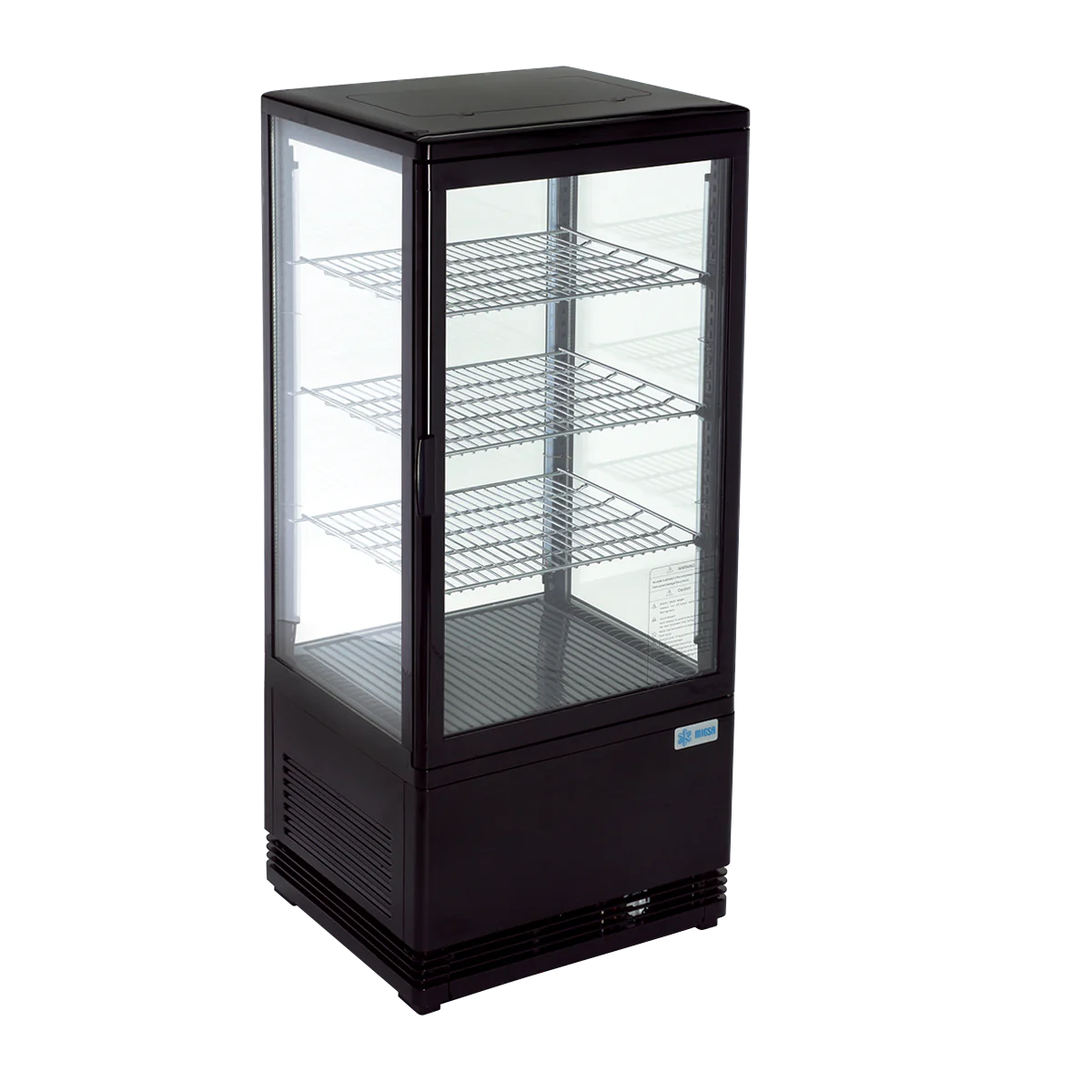 REFRIGERADOR PANORÁMICO PUERTA RECTA