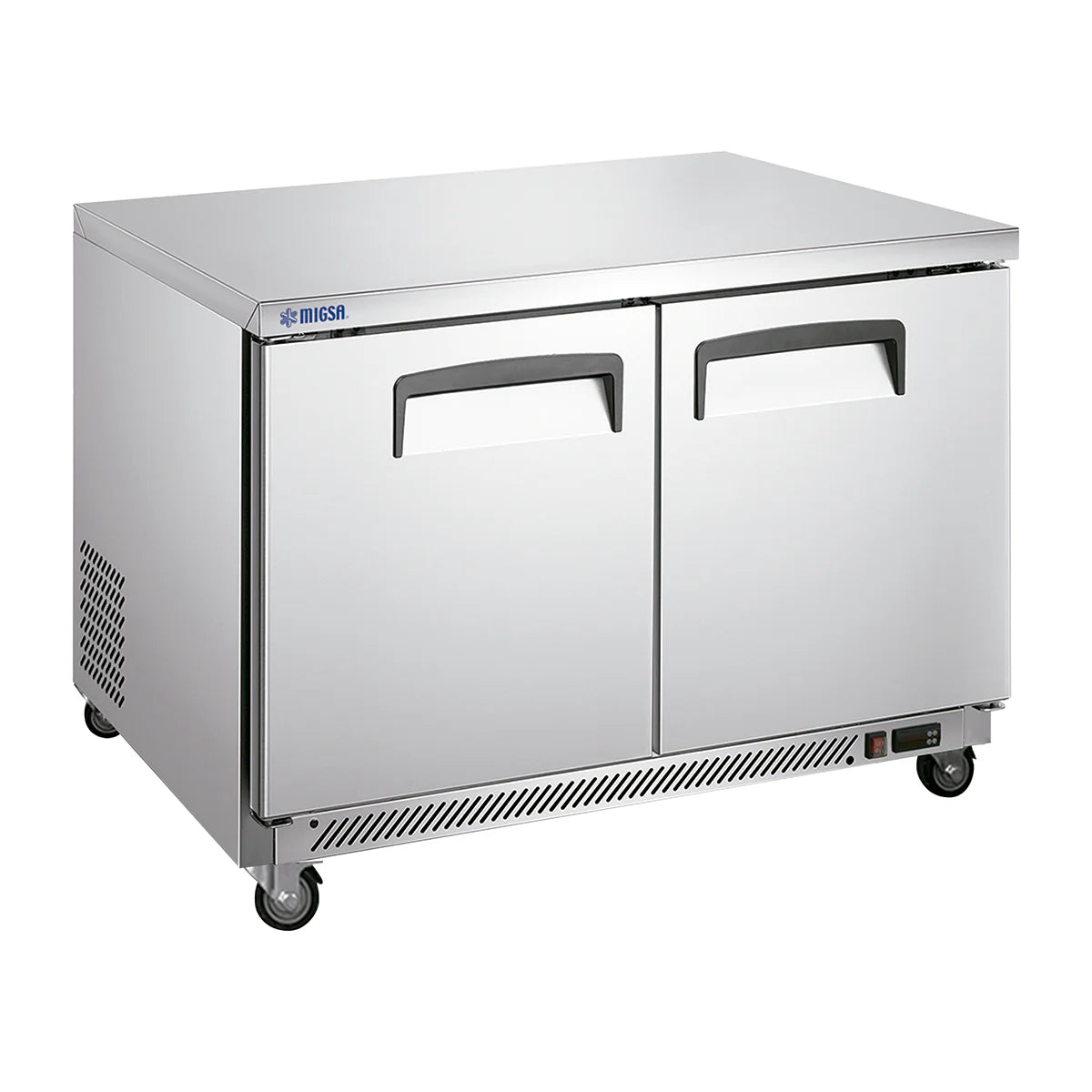 MESA FRÍA REFRIGERADA DE 2 PUERTAS DE 340 L