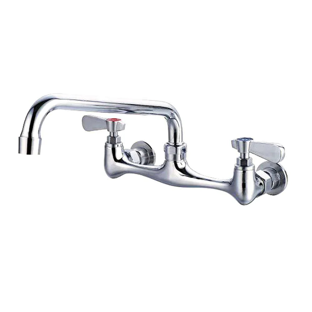 LLAVE MEZCLADORA DE 8" CUELLO A PARED
