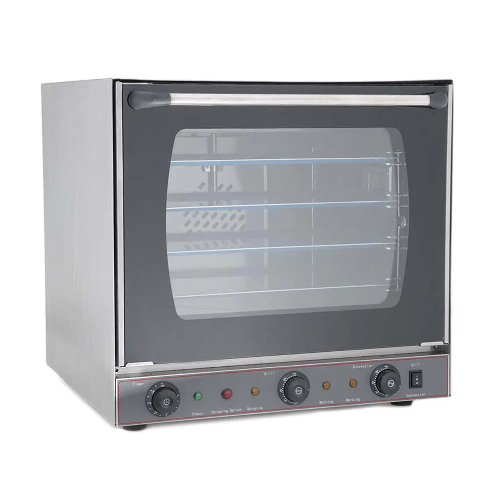 HORNO ELÉCTRICO DE CONVECCIÓN CON VAPOR Y RESISTENCIA SUPERIOR