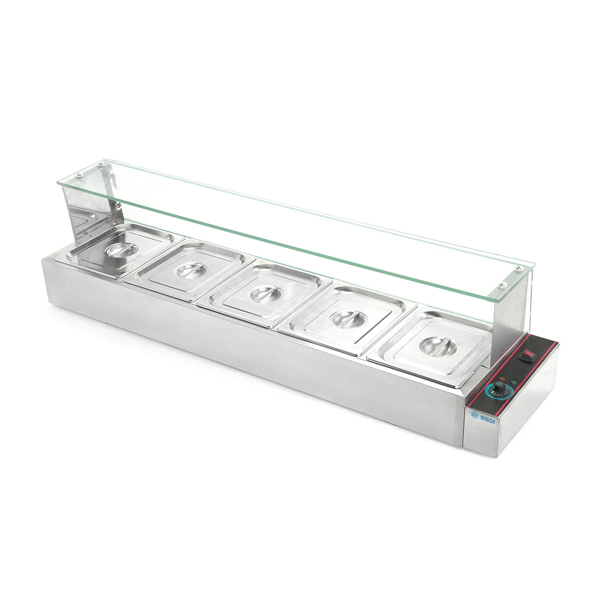 BAÑO MARÍA ELÉCTRICO DE 5 INSERTOS