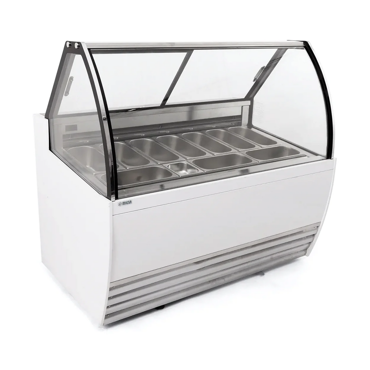 VITRINA EXHIBIDORA DE HELADOS DE 10 INSERTOS